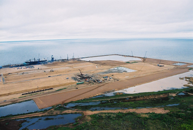 Усть-Луга — самый большой строящийся порт на Балтике