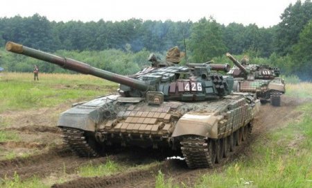 Нацгвардия: ополчение предприняло танковую атаку под Славянском