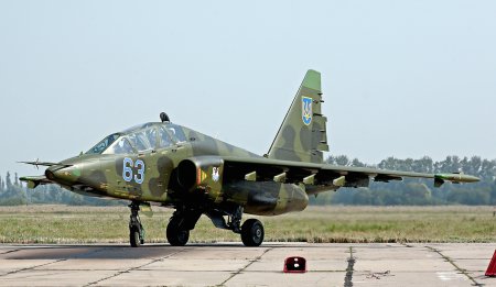 Луганские ополченцы захватили штурмовик Су-25