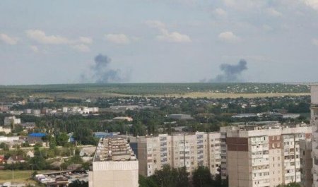Луганский аэропорт взят ополченцами