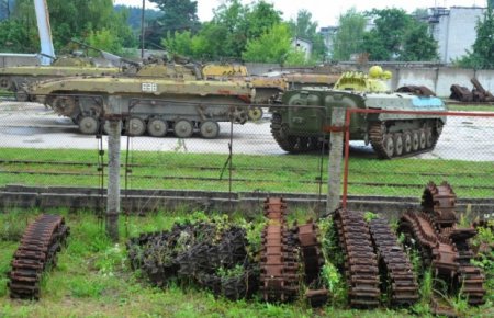 Житомирцы вывели из строя 78 единиц украинской бронетехники