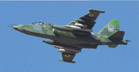 Киев заявляет о потере 2 Су-25 на Донбассе