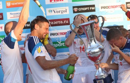 Сборная России стала победителем Суперфинала Евролиги по пляжному футболу