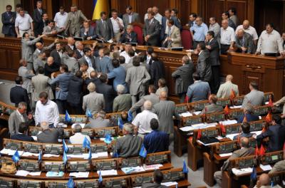 Киев: закрытое заседание ВР