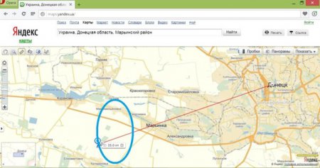 Установлено расположение украинской батареи РСЗО «Ураган»
