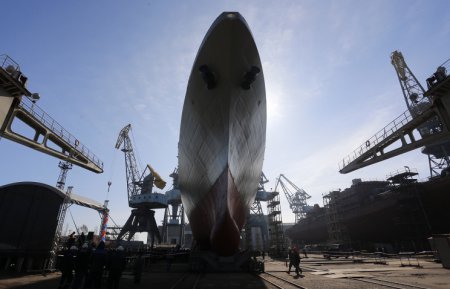 В ноябре ВМФ России пополнится суперсовременным фрегатом