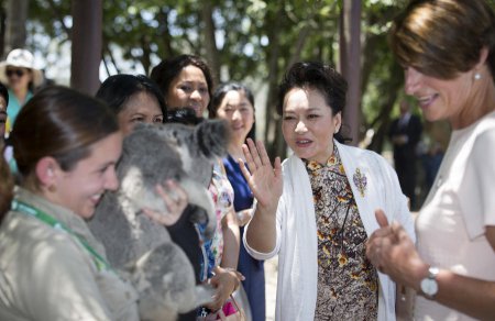 Первые леди стран-участниц G20 в Австралии сфотографировались с коалами
