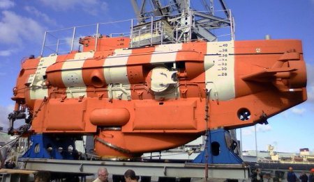 Российские военные испытывают уникальный глубоководный аппарат