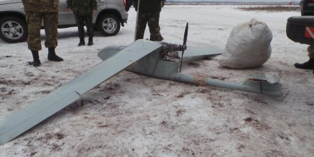 Беспилотник, сбитый вчера силами АТО, был изготовлен в РФ в 2009 году – СНБО
