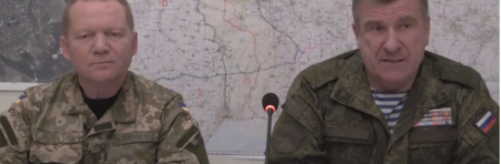 Генерал Аскаров: в аэропорту Донецка достигнуть прекращения огня удалось не на 100%