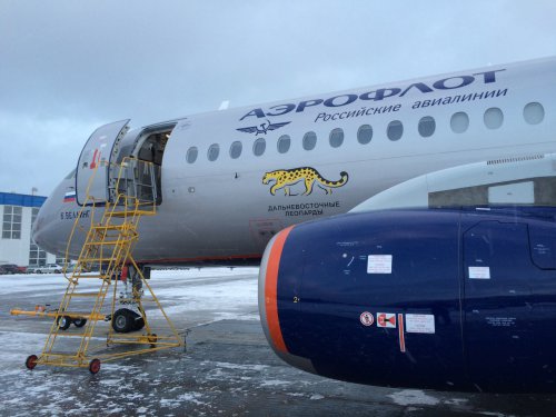 Авиакомпании «Аэрофлот» передан очередной самолёт Sukhoi Superjet 100