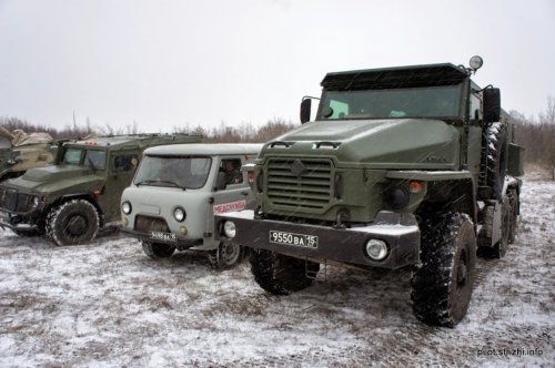 Бронированная машина «Урал-ВВ» во Внутренних войсках МВД России