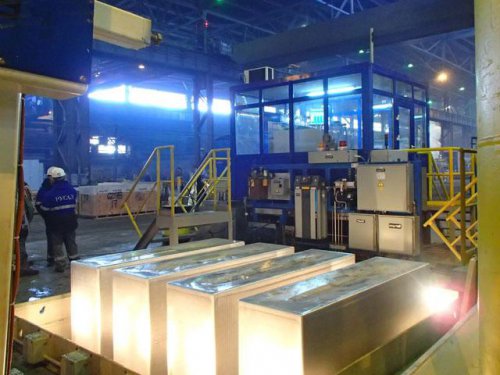 В Хакасии запущен новый литейный комплекс Саяногорского алюминевого завода