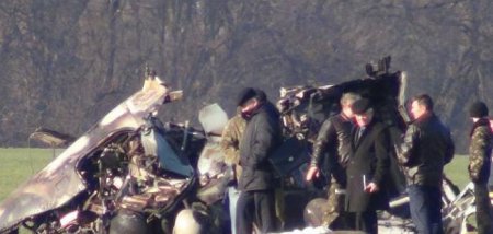 Военная прокуратура начала расследовать падение вертолета под Киевом
