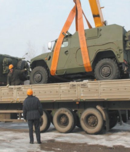 АМЗ произвело пять модернизированных бронеавтомобилей «Тигр-М» для ПТРК «Корнет-Д»