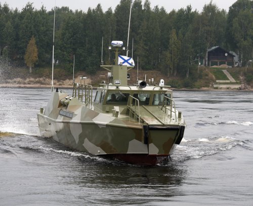 Балтийский флот пополнился очередным патрульным катером «Раптор»