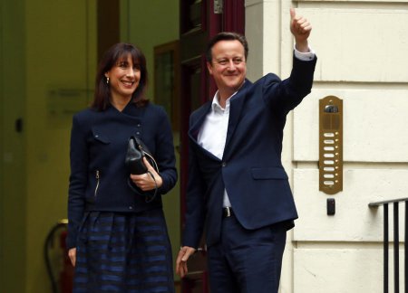 Партия Дэвида Кэмерона побеждает на парламентских выборах в Великобритании