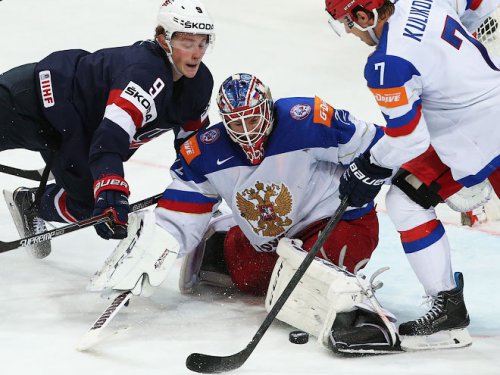 Сборная России по хоккею разгромила команду США в полуфинальном матче!