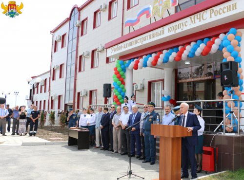 В Дагестане открылся комплекс объектов Дагестанского поисково-спасательного отряда МЧС России