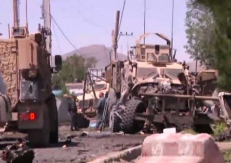 Талибы атаковали колонну иностранных войск в Кабуле