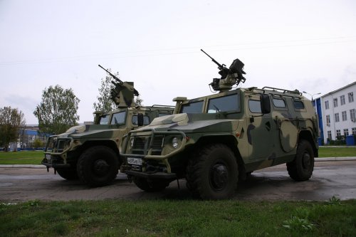 Мотострелки Центрального военного округа получили два десятка бронемашин «Тигр-М СпН»