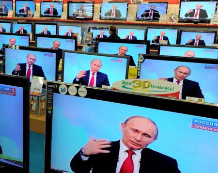 Российские СМИ против Путина