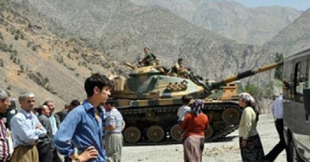 Новые бои между турецкой армией и курдскими отрядами РПК