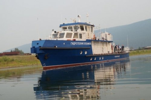 Принято в эксплуатацию обстановочное судно «Гидротехник Любимов» для Ленского бассейна