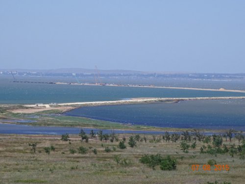Строительство временного моста в Крым!