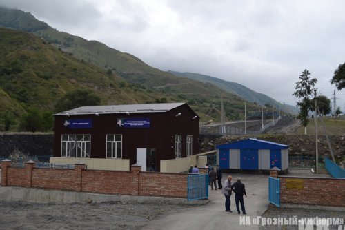 В Чечне заработала первая в регионе гидроэлектростанция