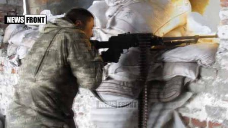Под прикрытием тумана украинские войска атаковали окраины Донецка и Горловки