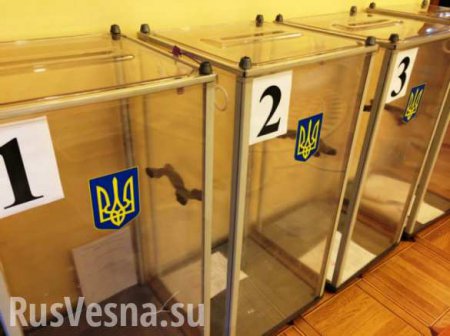 Выборы на Украине проходят в 666 городах, явка катастрофически мала — ЦИК (ВИДЕО)