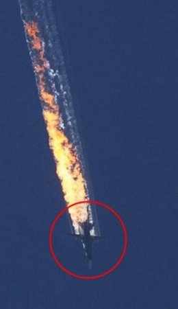 Турция сбила российский бомбардировщик Су-24 над северной Латакией