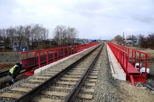 Продолжается масштабный проект по реконструкции железной дороги в Сахалинской области