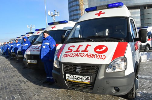 В Подмосковье муниципалитеты получили 40 новых машин скорой помощи отечественного производства