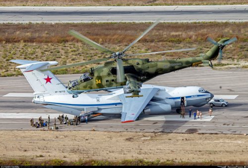 Вертолёты ВВС России в Сирии