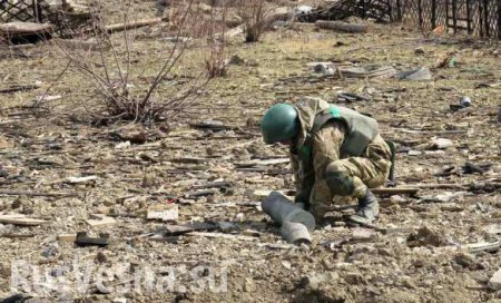 Саперы ДНР в ходе выполнения Минских соглашений разминировали под Горловкой почти 20 км территории