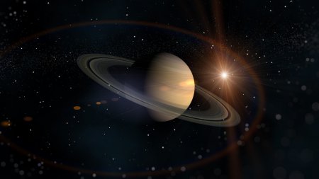Ученые: Астероиды могут создавать вокруг себя систему колец, как у Сатурна