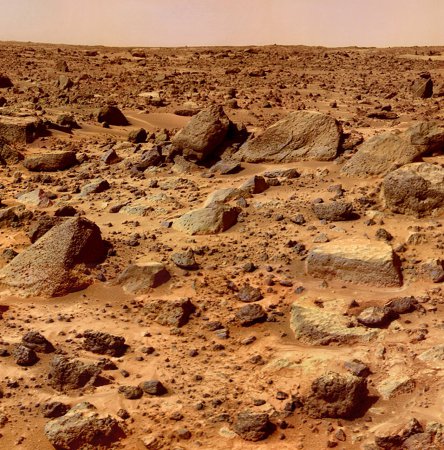 NASA показало круговую панораму Марса