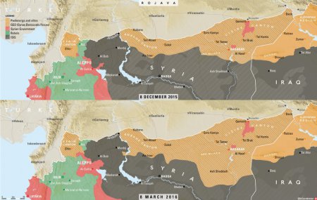 Развитие ситуации на севере Сирии