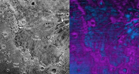 На поверхности Плутона обнаружен гигантский «укус»