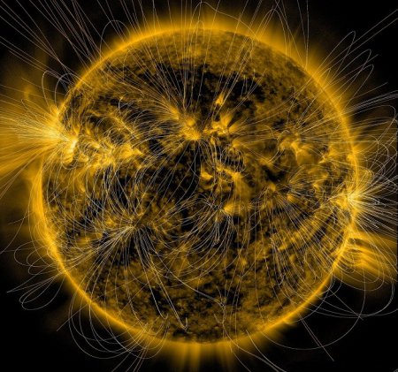NASA опубликовало уникальное изображение Солнца