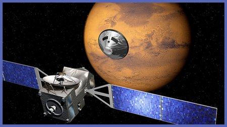 За космическим полетом "ЭкзоМарса" наблюдали три обсерватории