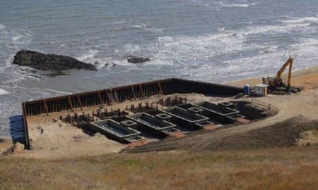 В Крыму на месте строительства энергомоста нашли древнее водохранилище