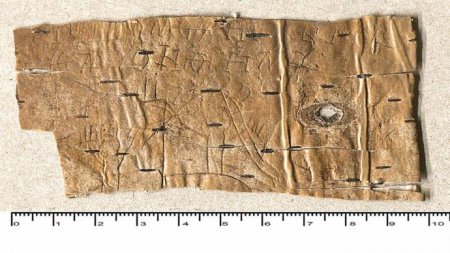 Берестяная грамота XIV века вновь найдена в Великом Новгороде