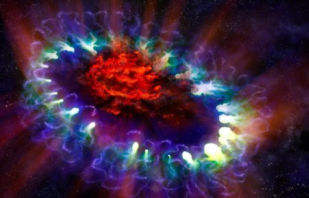 Учёные: Взрывы сверхновых звёзд загрязнили Землю радиоактивным железом