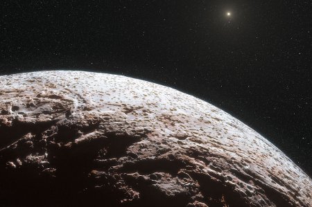 Телескопу Hubble удалось обнаружить луну у карликовой планеты Макемаке
