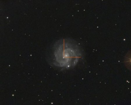 Астроном из Новосибирска обнаружил и сфотографировал новую галактику