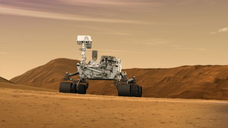 Марсоход Curiosity отметил свою вторую годовщину на Красной планете