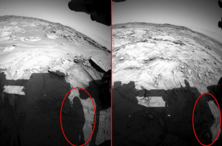 На снимках с Марса уфологи заметили астронавта